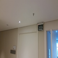 Placa de Sinalização de Saída